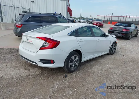 2021 Honda Civic Lx из США, поврежденный, VIN 2HGFC2F6XMH510593